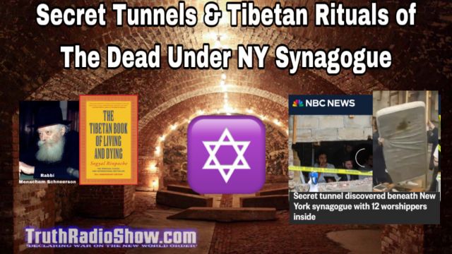 Secret Tunnels & Tibetan Rituals of The Dead Under NY Synagogue - The Dan Bidondi Show Live Thu 7pm